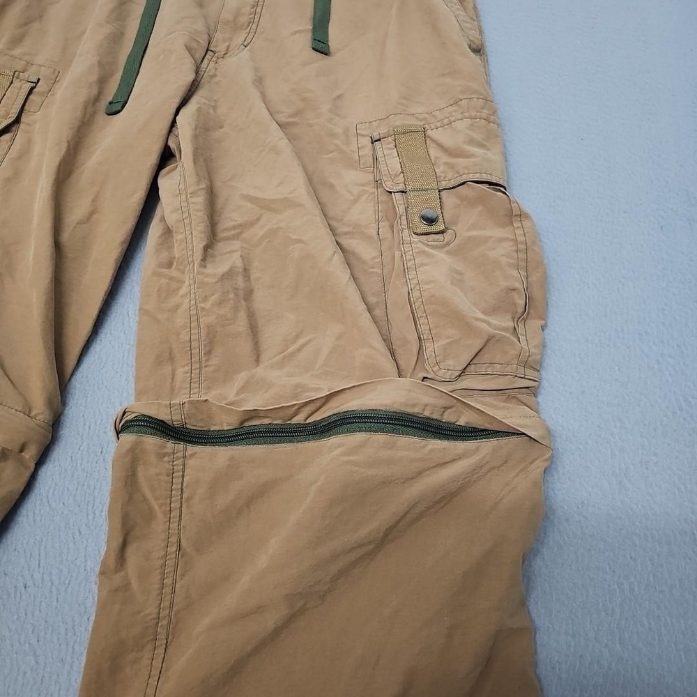 Vintage No Boundaries Paratrooper Cargo Pants Zip Off Legs Ripstop 36x30 Skate - Picture 3 of 11